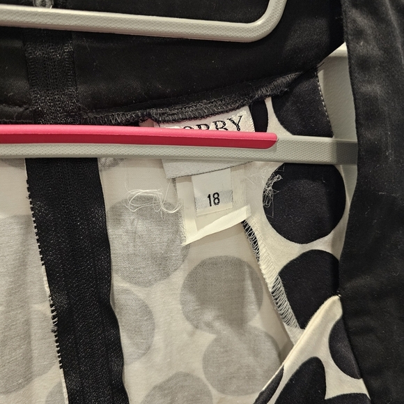 Dorby Studio Polka Dot Sleeveless Dress Black & White – Size 18 - Picture 3 of 10